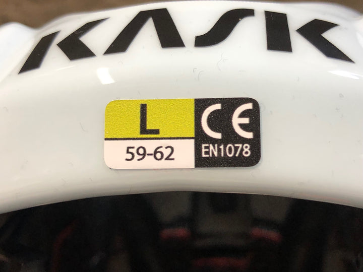 JY641 カスク KASK PROTONE 2.0 ヘルメット 白 L 59-62cm 2020/12製造 未使用