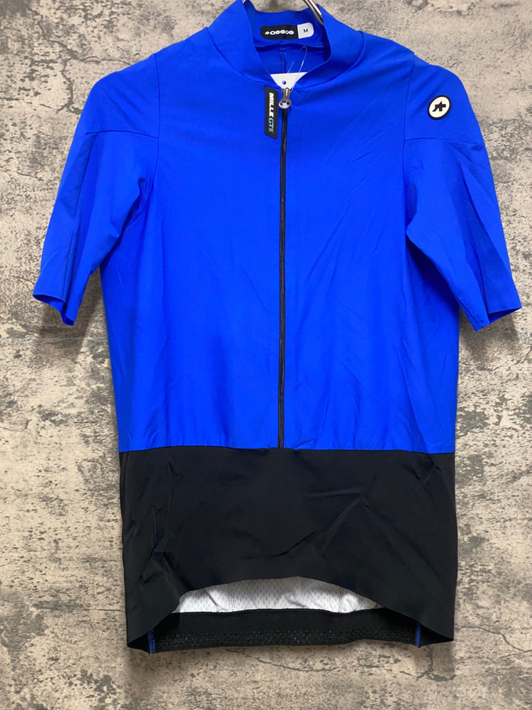 JM773 アソス ASSOS MILLE GTS 半袖 サイクルジャージ 青 黒 M – BICI