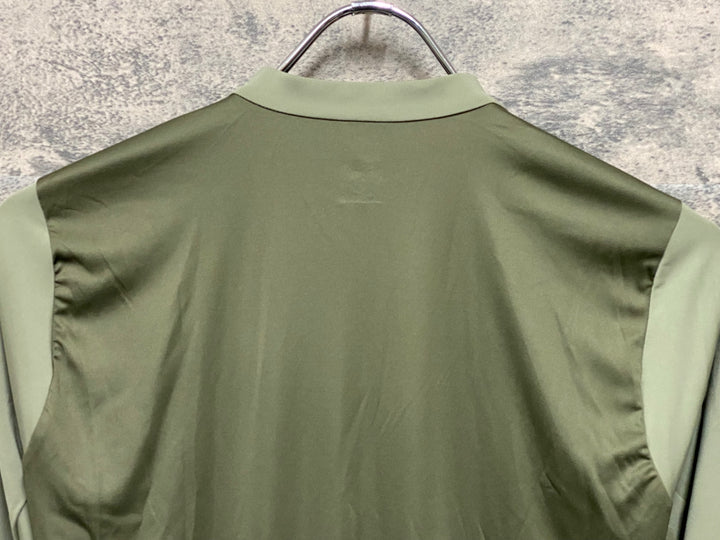 KP873 ラファ Rapha PRO TEAM LIGHTWEIGHT JERSEY 長袖 サイクルジャージ 緑 M