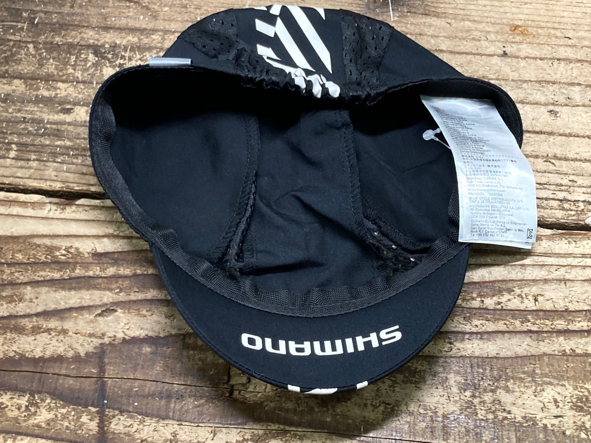 JJ838 シマノ SHIMANO サイクルキャップ 黒 フリーサイズ – BICI AMORE