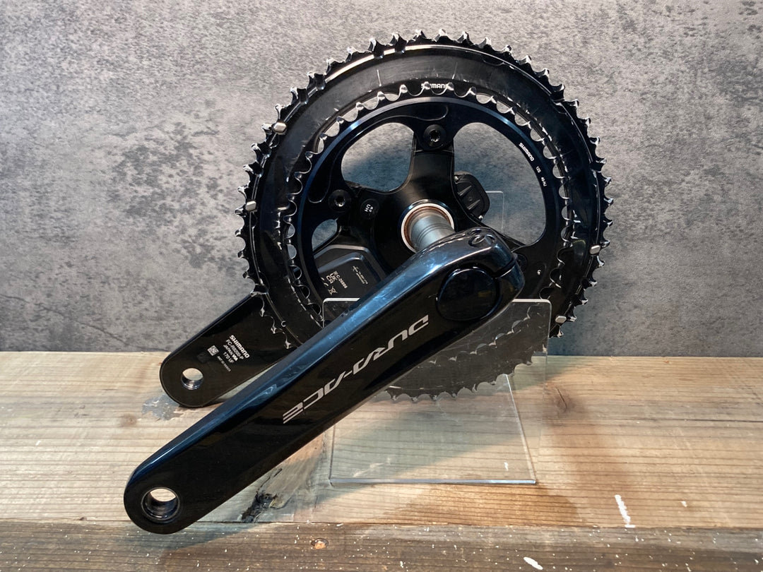 IN296 シマノ SHIMANO デュラエース DURA-ACE FC-R9200-P パワーメーター クランクセット 170mm 52/36T 12S ※起動確認済