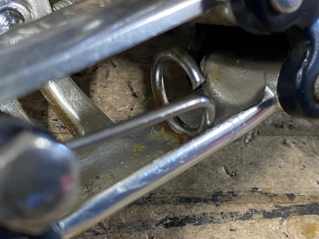 KC921 カンパニョーロ CAMPAGNOLO スーパーレコード SUPER RECORD FD RD 2x6s 変速セット バンド式Φ28.6