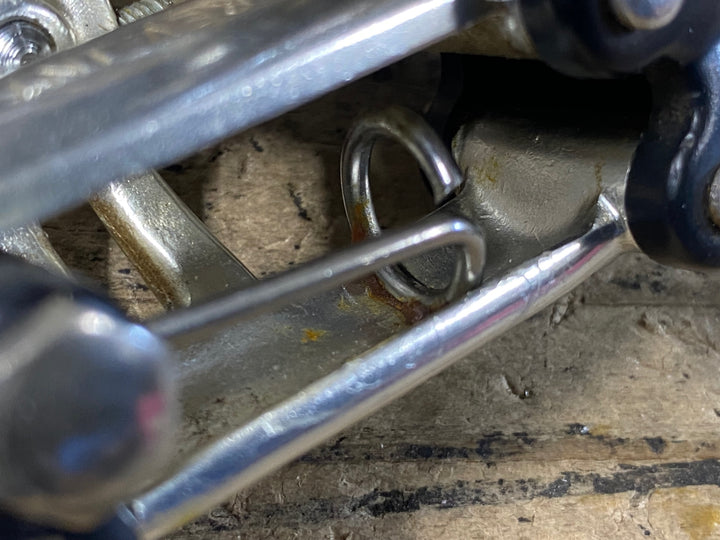 KC921 カンパニョーロ CAMPAGNOLO スーパーレコード SUPER RECORD FD RD 2x6s 変速セット バンド式Φ28.6