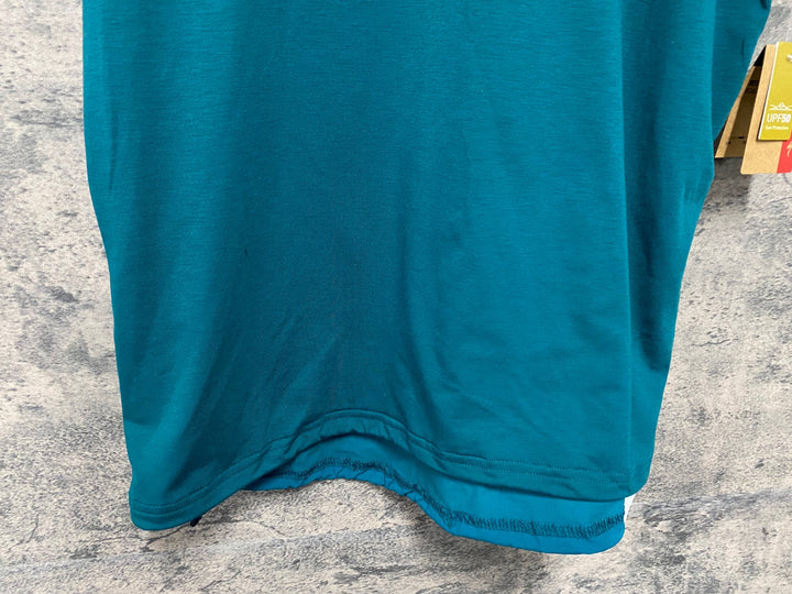 JV672 スペシャライズド SPECIALIZED ADV AIR JERSEY SS MEN 半袖 サイクルジャージ ターコイズ M