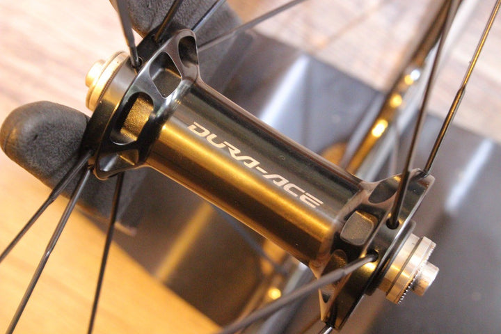 シマノ SHIMANO デュラエース DURA-ACE WH-9000-C35-CL アルミ/カーボン クリンチャー ホイールセット シマノ 11S/12S ナローリム 15C 【名古屋店】