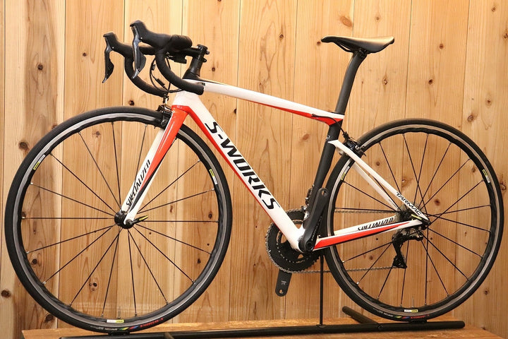 スペシャライズド SPECIALIZED エスワークス ターマック S-WORKS TARMAC SL6 MEN 2018年モデル 49サイズ シマノ アルテグラ R8050 DI2 MIX 11S カーボン ロードバイク 【芦屋店】