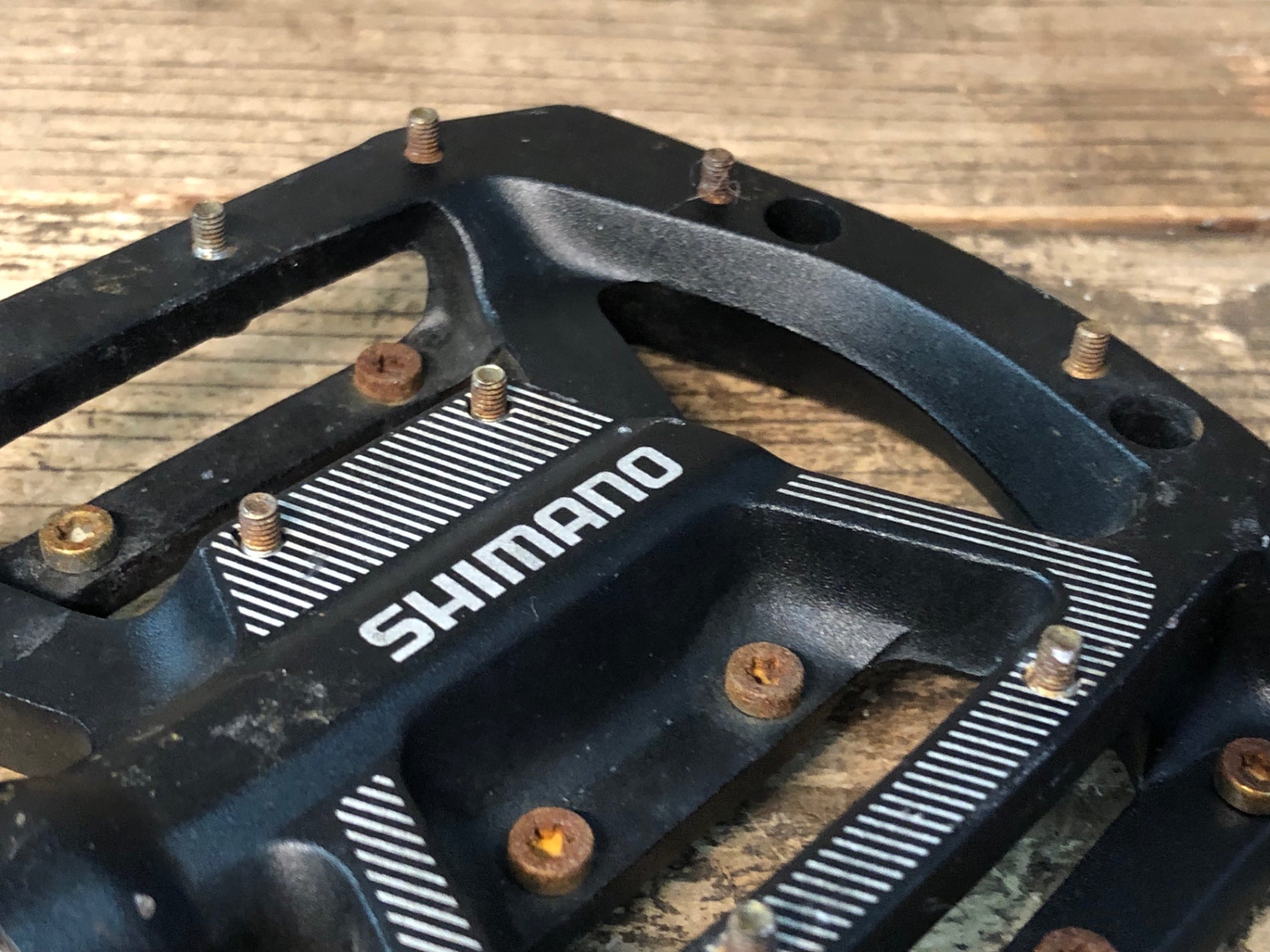 SHIMANO PD-GR500 フラットペダル ブラック MTB用フラットペダル