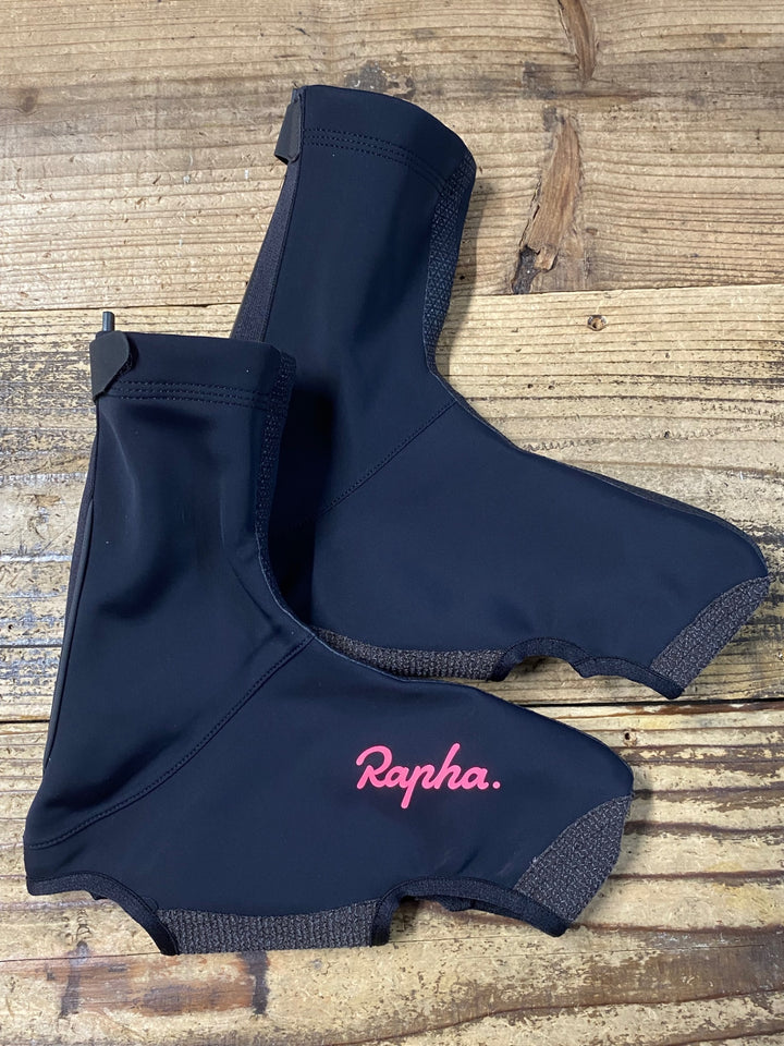 JY687 ラファ Rapha DEEP WINTER OVERSHOES シューズカバー 黒 M 裏起毛