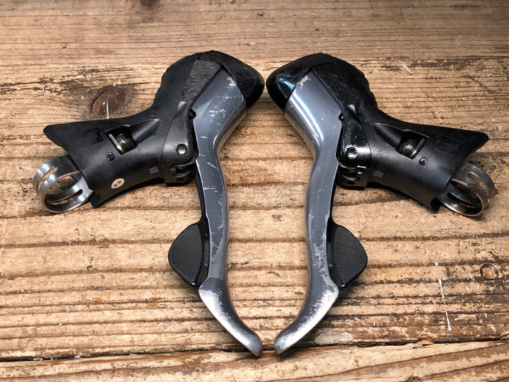 JK805 シマノ SHIMANO 105 ST-5600 STIレバー 2x10s ※ブレーキレバースプリング不良の為ジャンク