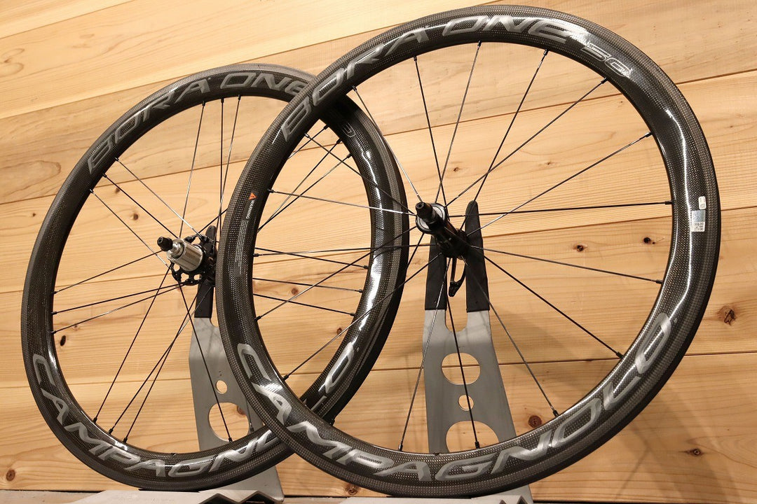 カンパニョーロ CAMPAGNOLO ボーラワン BORA ONE 50 カーボン チューブラー ホイールセット シマノ12S/11S 幅24.2mm 【千葉店】