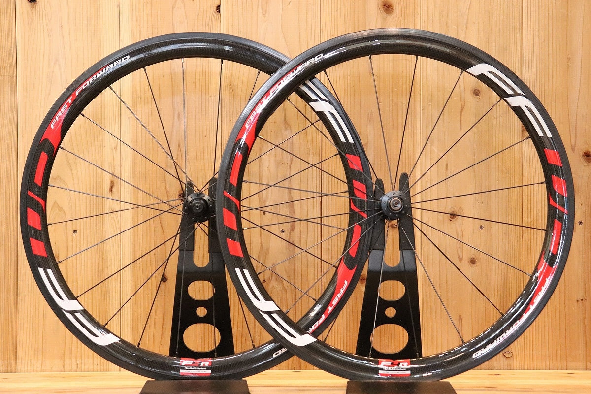 パーツ FFWD F4R ファストフォワード FFWD F4R カーボン チューブラー ホイールセット