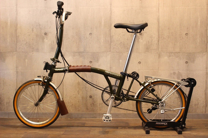 決算セール ブロンプトン BROMPTON M6L BARBOUR EDITION 16インチ ミニベロ 折りたたみ 小径車【名古屋店】