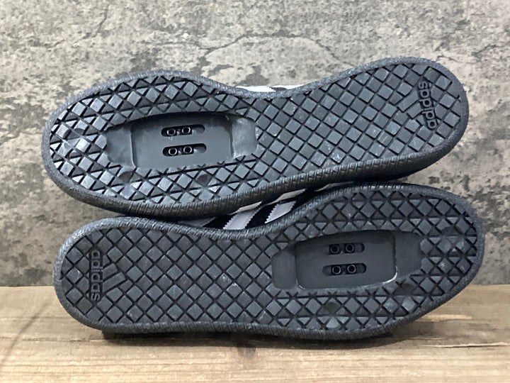 KQ863 アディダス adidas VELOSAMBA COLD RDY ビンディングシューズ 黒 EU43 1/2