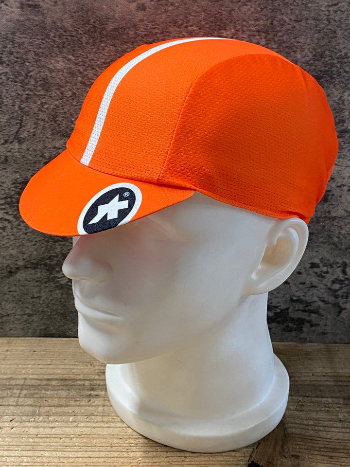 KF182 アソス ASSOS サイクルキャップ オレンジ タグカット