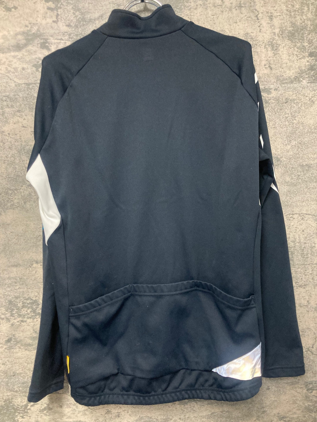 JQ565 パールイズミ PEARL iZUMi 長袖サイクルジャケット 白黒 L 裏起毛 THERMODRESS NEO
