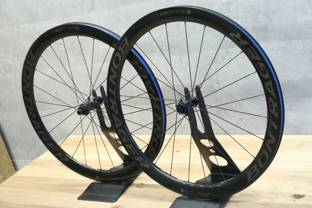 ボントレガー BONTRAGER アイオロス AEOLUS XXX4 TLR DISC カーボン チューブレスレディ ホイールセット シマノ 11S/12S 【さいたま浦和店】