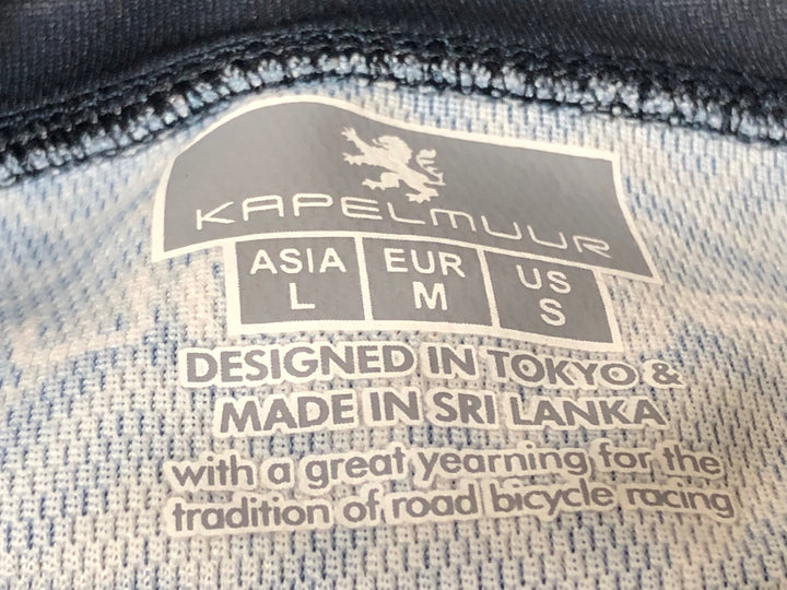 JW389 カペルミュール KAPELMUUR 半袖 サイクルジャージ 紺 ASIA L