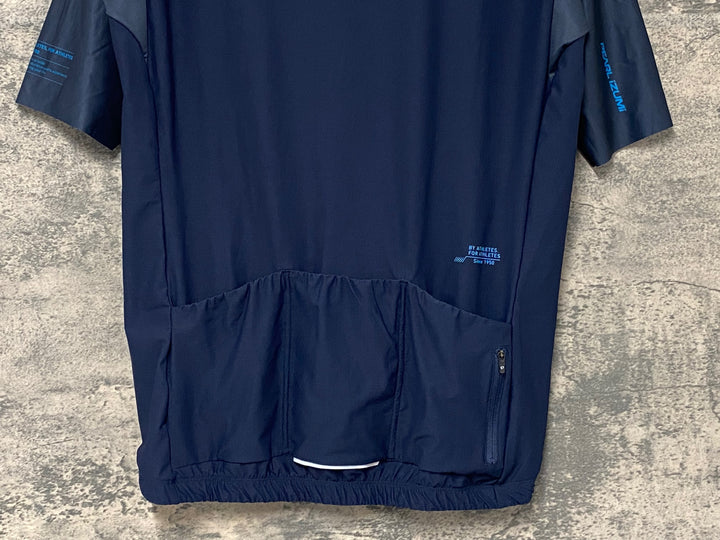 KJ129 パールイズミ PEARL iZUMi 半袖 サイクルジャージ 濃紺 XL