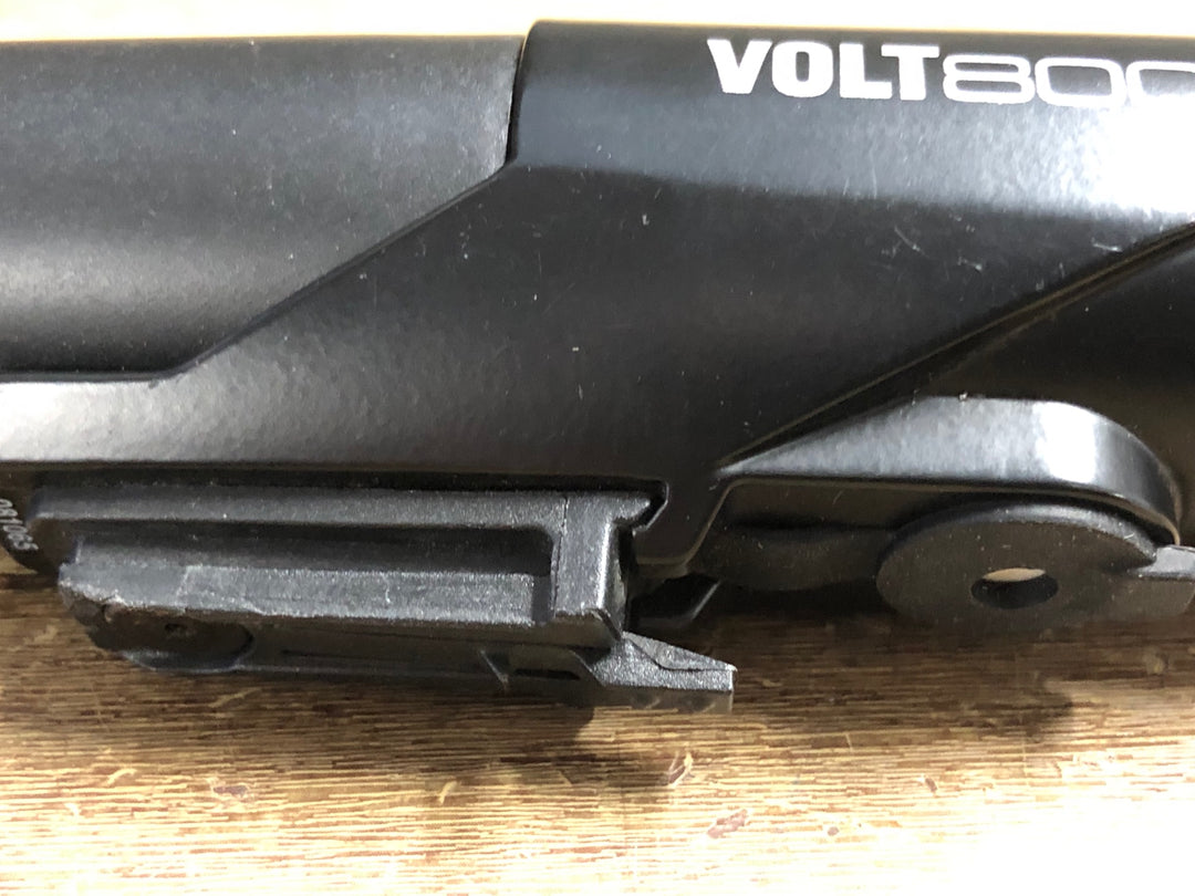 KB653 キャットアイ CAT EYE VOLT800 フロントライト 黒 点灯確認済み バッテリー付属