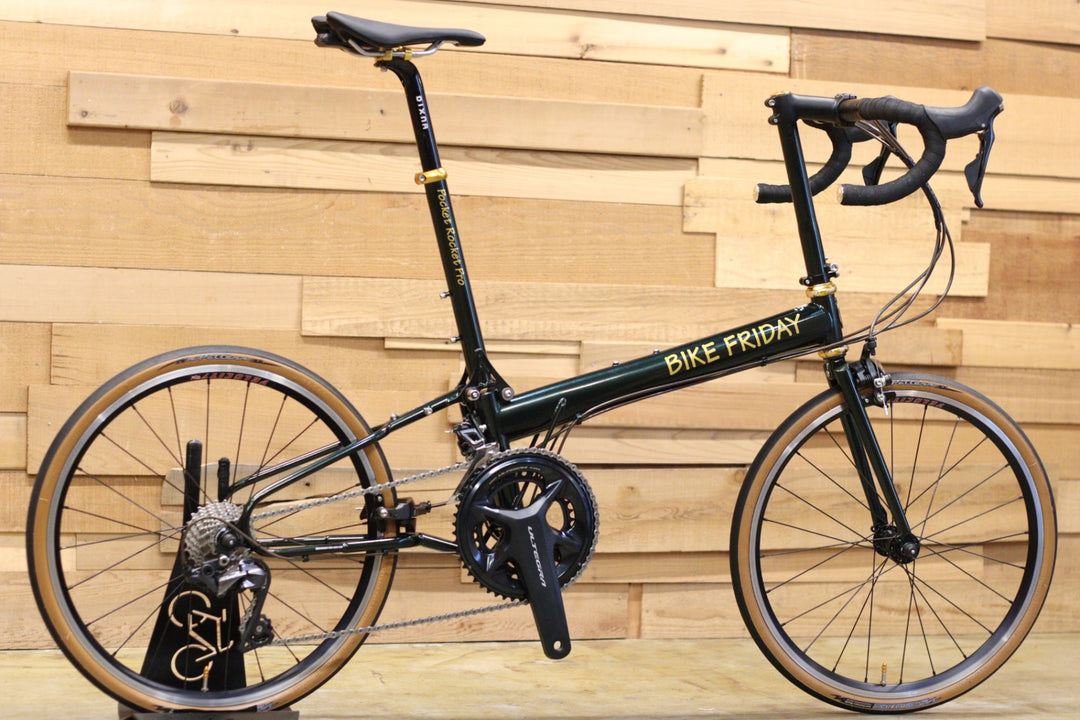 バイクフライデー BIKE FRIDAY ポケット ロケット プロ Pocket Rocket Pro シマノ アルテグラ R8000 11S スチール ミニベロ ロードバイク 20インチ451 折り畳み 小径車 【立川店】