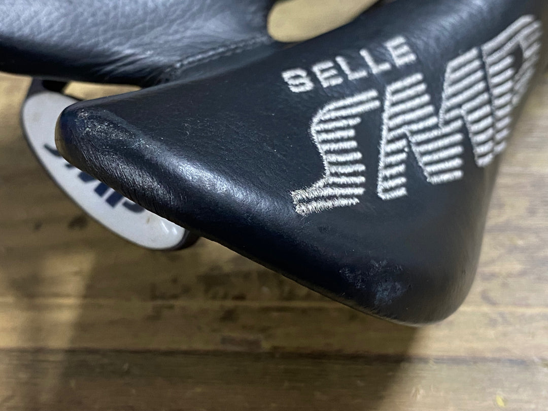 KE046 Selle SMP コンポジット Composit サドル ステンレスレール ブラック 130mm