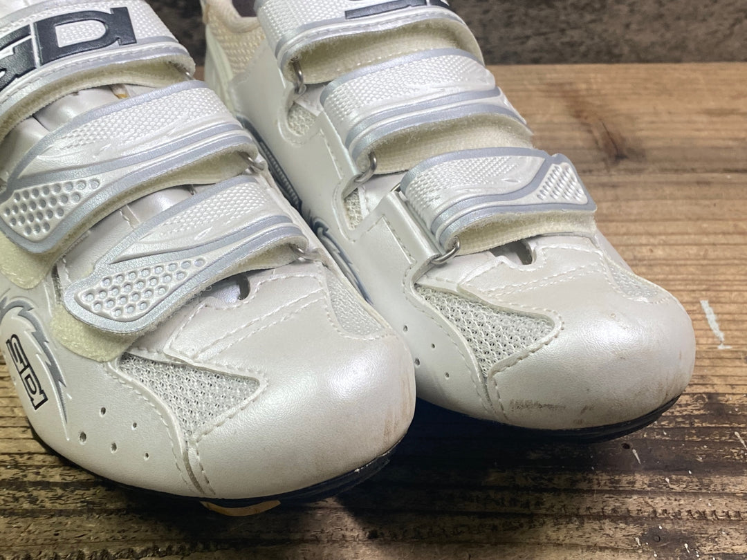 JK848 シディ SIDI SCARPE ZEPHYR WOMAN ビンディングシューズ 白 37 1/2
