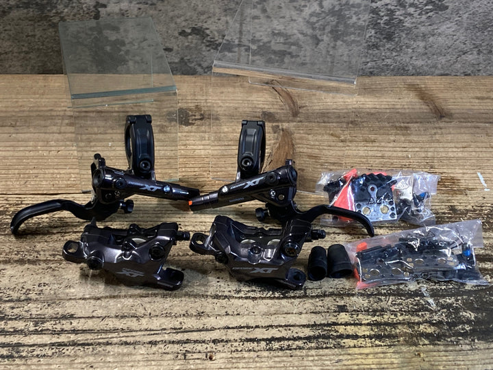 JO145 シマノ SHIMANO デオーレ DEORE XT BL-M8100 BR-M8120 油圧式ブレーキレバー 左右ブレーキキャリパーセット