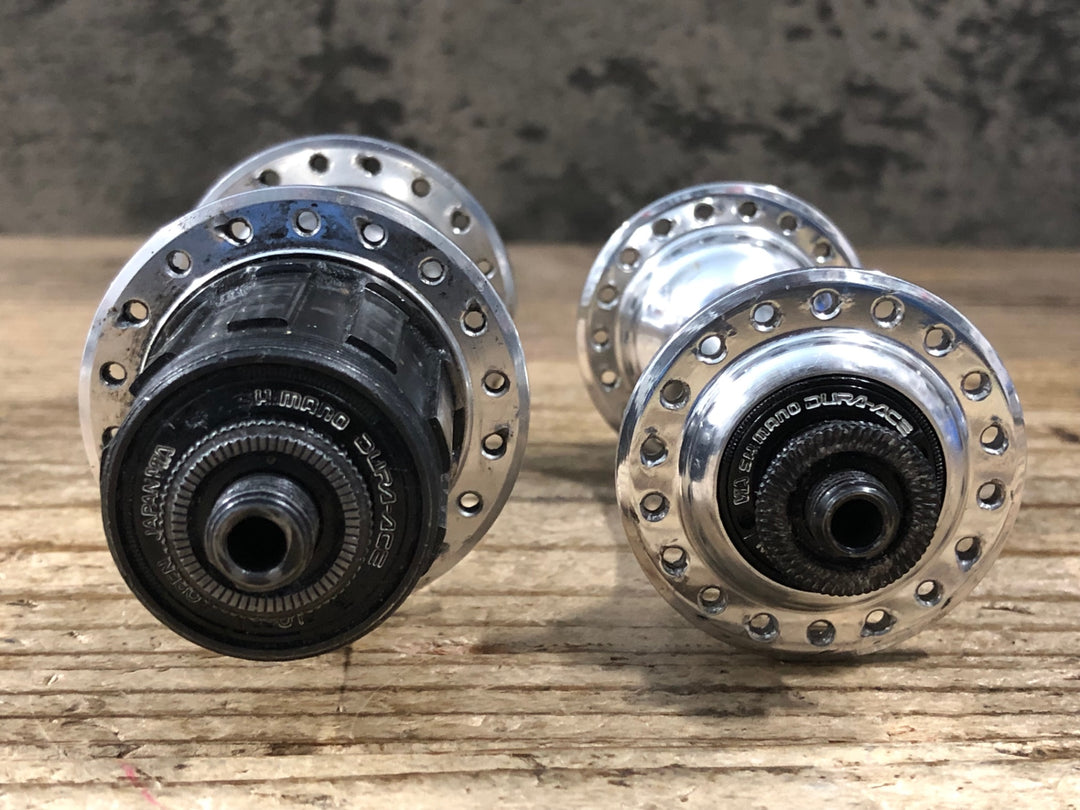 KP035 シマノ SHIMANO デュラエース DURA-ACE HB-7400 FH-7400 ハブ前後セット