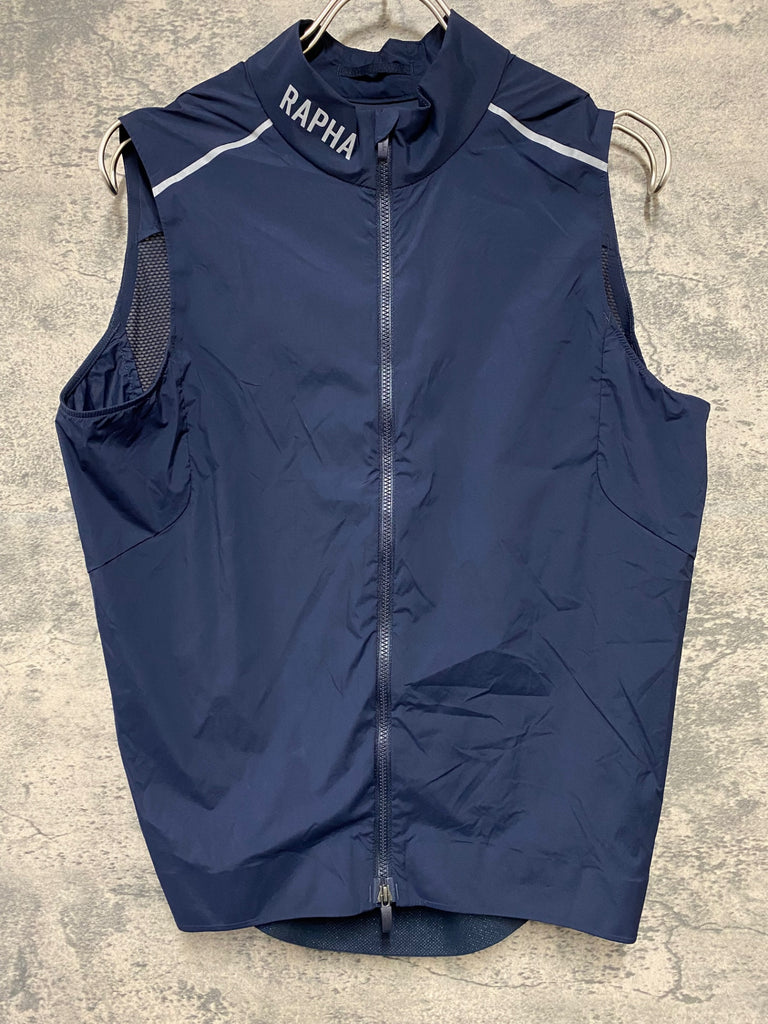 KD615 ラファ Rapha MEN'S PRO TEAM GILET サイクルベスト ジレ 紺 M