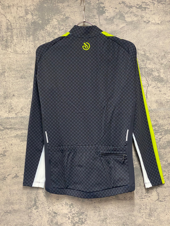 JV961 レリック reric Women's Grace Long Sleeve Jersey 長袖サイクルジャージ 黒 M 裏起毛 レディース