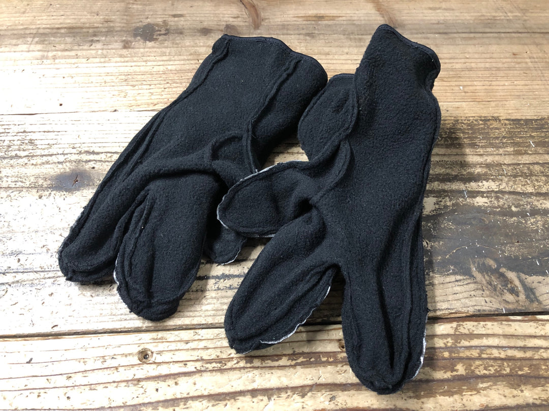JV328 パールイズミ PEARL iZUMi 長指ウィンターグローブ 黒 M HEAT PANEL SYSTEM