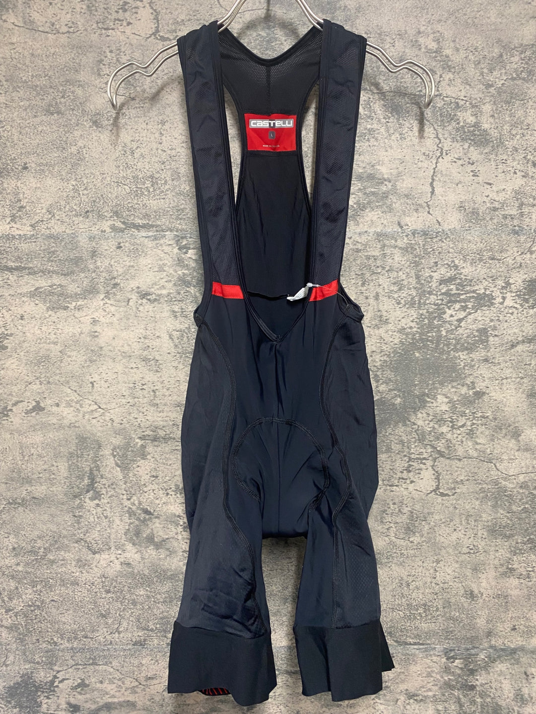 JP845 カステリ CASTELLI ビブショーツ 黒 L