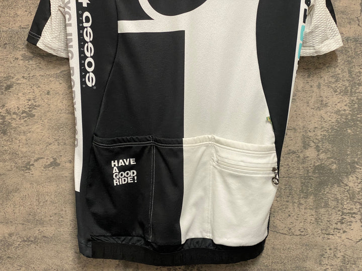JV140 アソス ASSOS 半袖 サイクルジャージ 黒 M