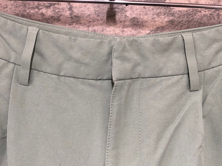 KL474 ラファ Rapha WOMEN'S TURN - UP SHORTS サイクルパンツ ミントグリーン XXS ※動物の毛