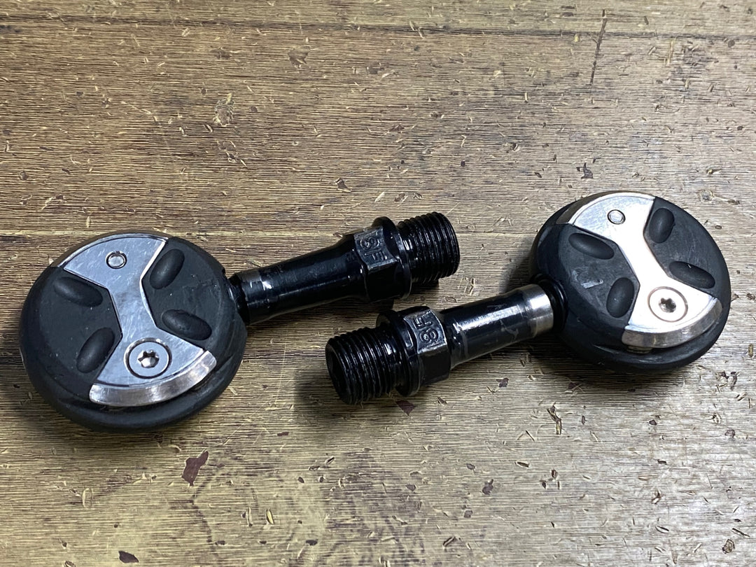 KO373 スピードプレイ SPEEDPLAY ULTRA LIGHTACTION ビンディングペダル 黒 セット