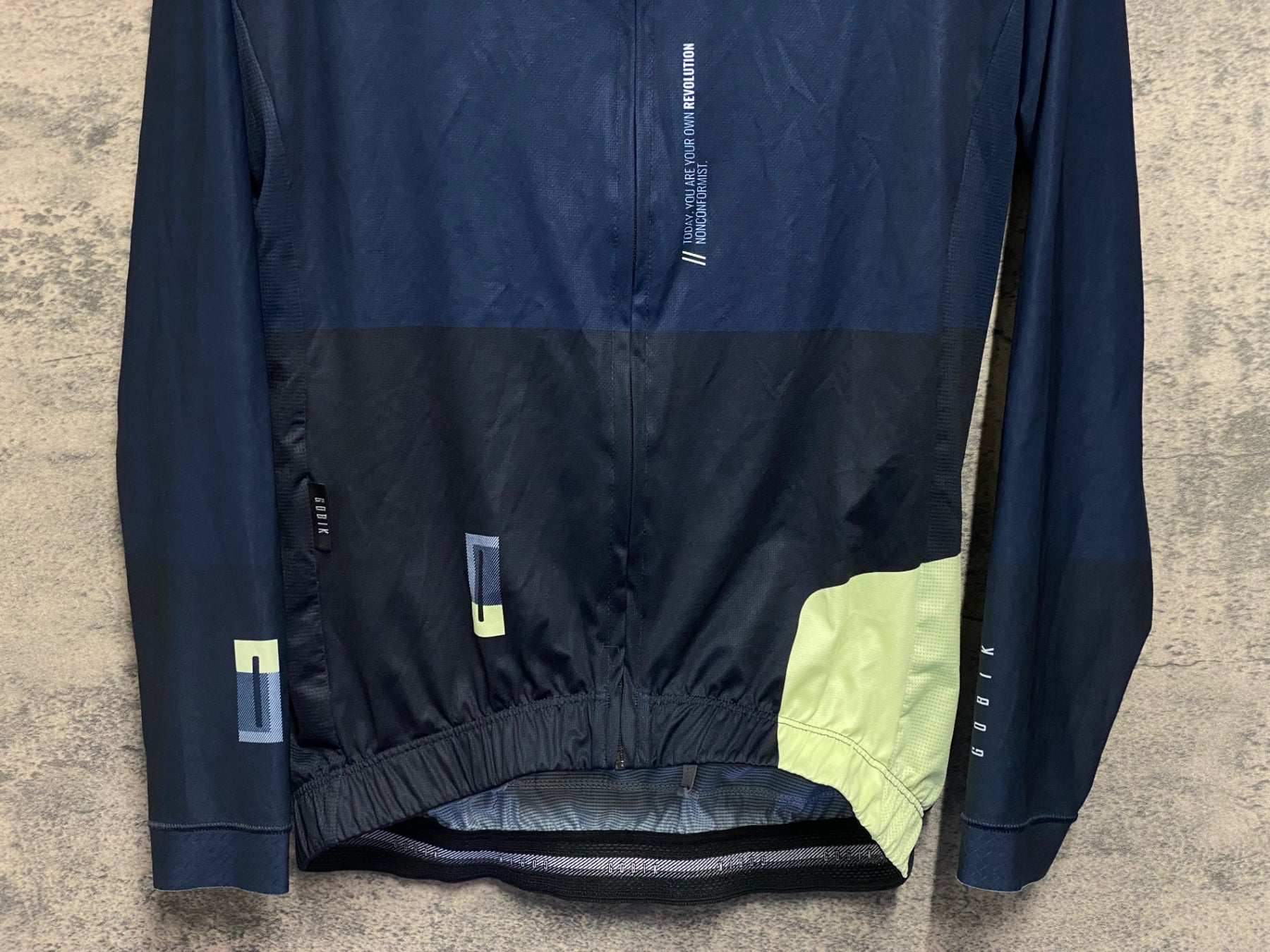 JV260 ゴビック GOBIK CX PRO ML 長袖 サイクルジャージ ネイビー L