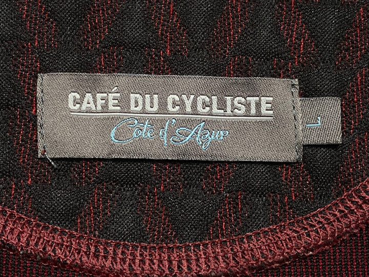 JP998 カフェドシクリステ Cafe du Cycliste AUDAX IRMA MEN 長袖 サイクルジャージ 赤 L