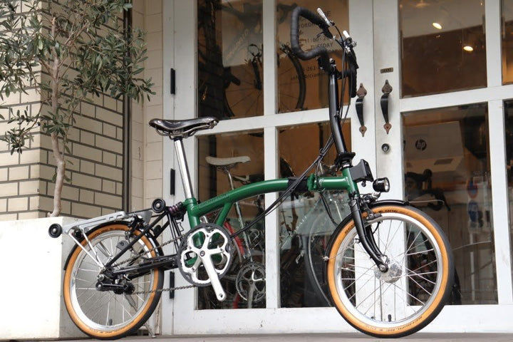 ブロンプトン BROMPTON M6R 2021 レーシンググリーンブラック 外装2S×内装3S 16インチ 折り畳み 小径車 ミニベロ 【 –  BICI AMORE ONLINE STORE