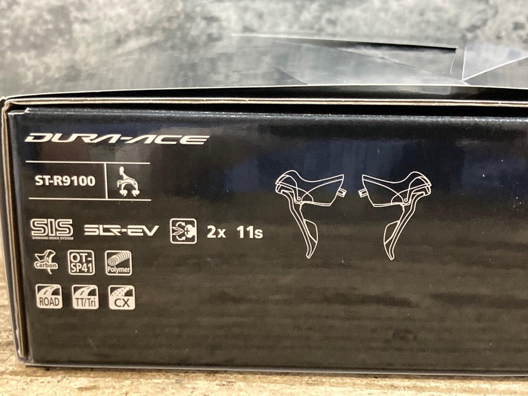 KF498 シマノ SHIMANO デュラエース DURA-ACE ST-R9100 STIレバー セット 2x11s
