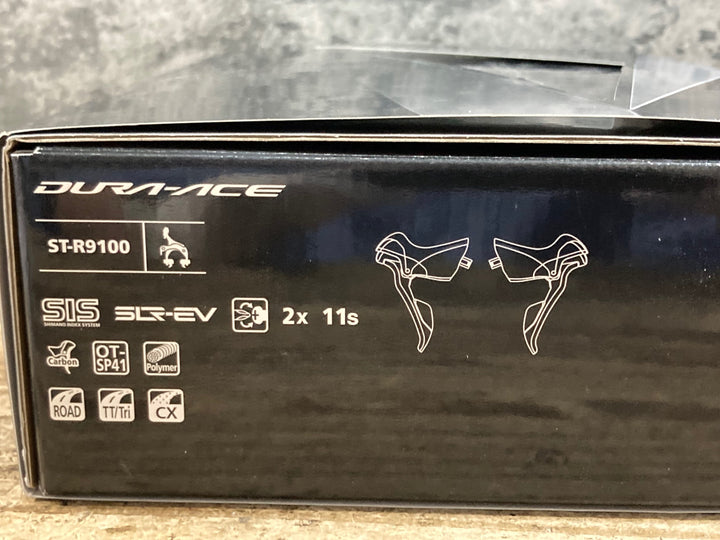 KF498 シマノ SHIMANO デュラエース DURA-ACE ST-R9100 STIレバー セット 2x11s