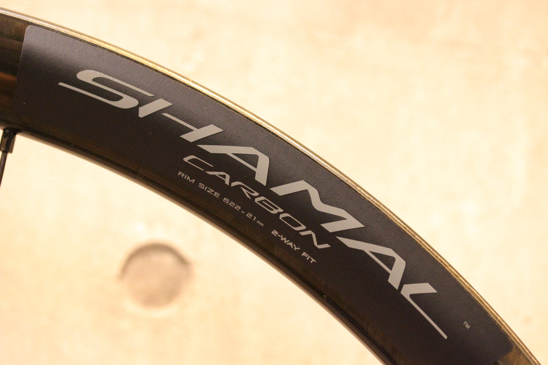 カンパニョーロ CAMPAGNOLO シャマル カーボン SHAMAL CARBON DB カーボン チューブレス ホイールセット シマノ 11/12S 21C【名古屋店】