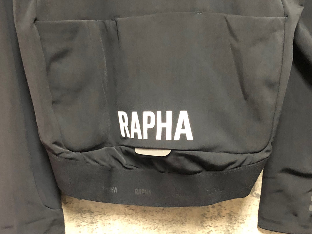 KM131 ラファ Rapha PRO TEAM WINTER JACKET 長袖 サイクルジャケット 紺 L
