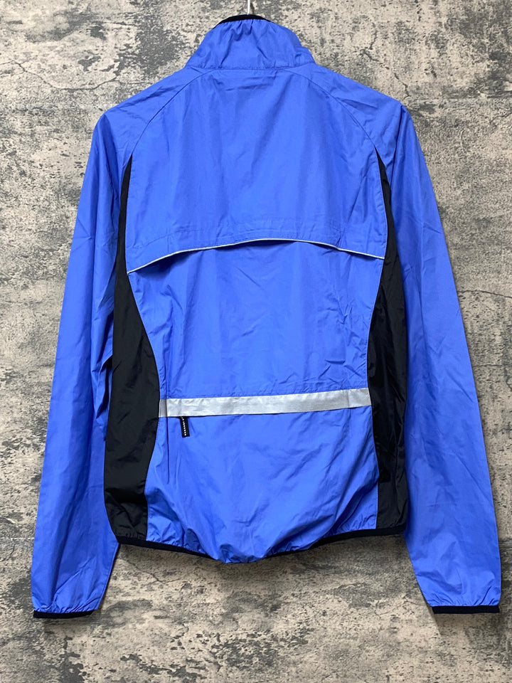 KN823 トレック TREK 長袖 ウィンドブレーカー 青 M