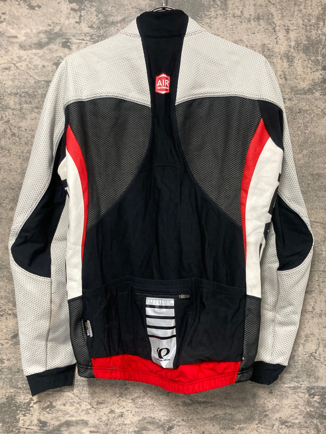 JQ566 パールイズミ PEARL iZUMi 長袖サイクルジャケット 白 L 裏起毛