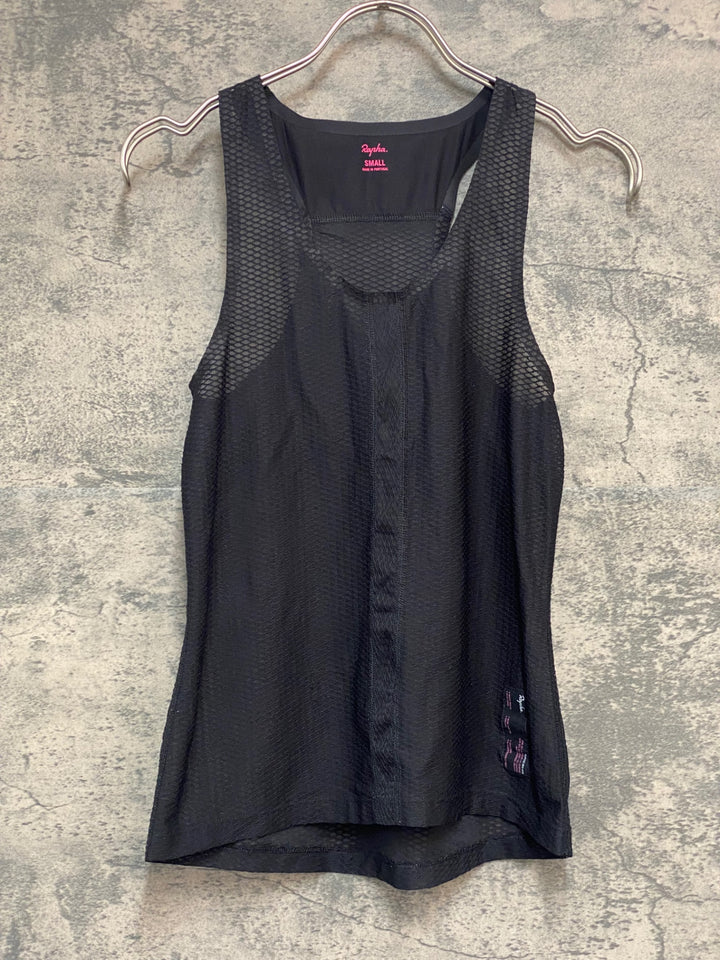 JY106 ラファ Rapha SOUPLESS BASE LAYER ノースリーブ ベースレイヤー インナー 黒 レディース S