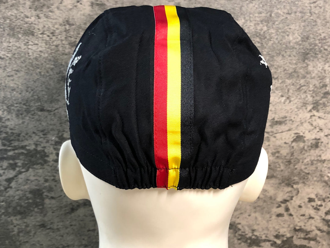 JT345 カペルミュール KAPELMUUR サイクルキャップ 黒 サイズフリー