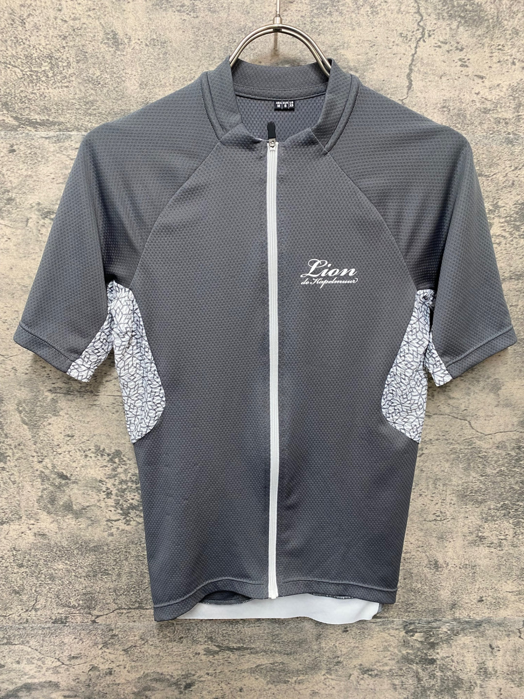 KA200 リオンドカペルミュール Lion de KAPELMUUR 半袖 サイクルジャージ グレー M