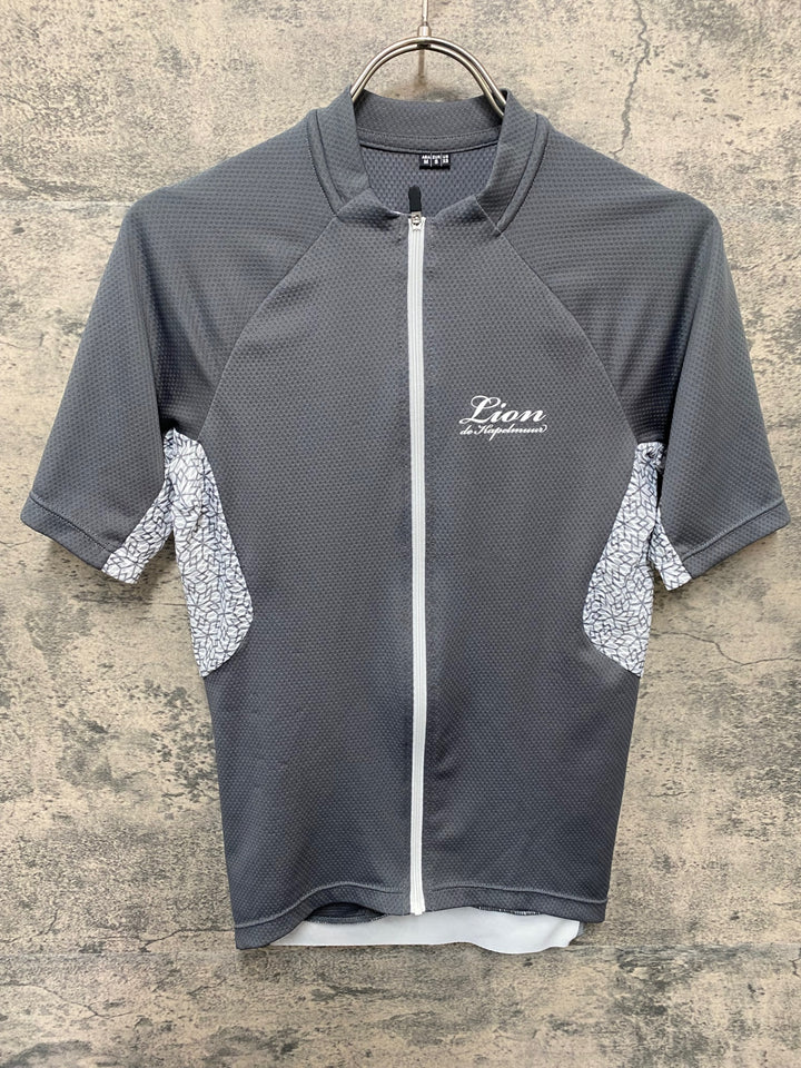 KA200 リオンドカペルミュール Lion de KAPELMUUR 半袖 サイクルジャージ グレー M