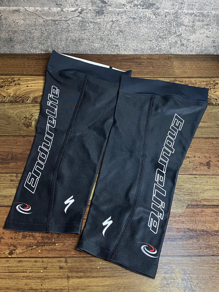 JG099 スペシャライズド SPECIALIZED THERMINAL KNEE WARMER ニーウォーマー 黒 L 裏起毛