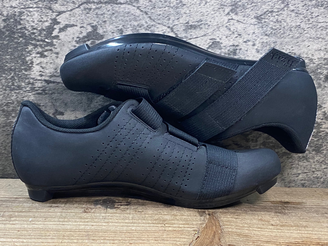 JX855 フィジーク fizik TEMPO POWERSTRAP R5 ビンディングシューズ SPD-SL 黒 EU39 ※未使用